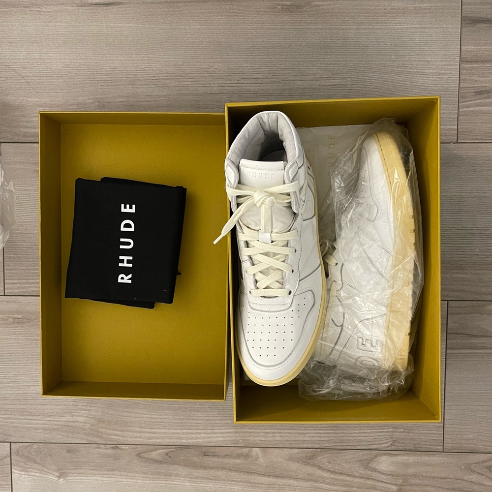 Rhude Rhecess hi sneakers